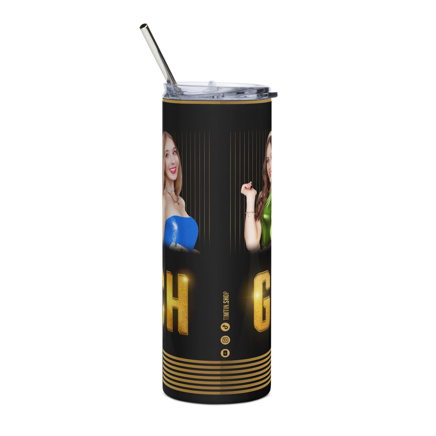 TUMBLER TIM TIN "GIGA RICH"