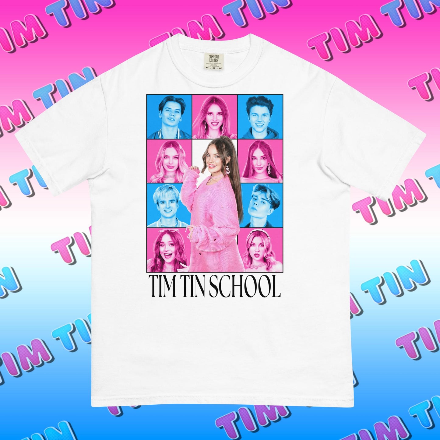 T-SHIRT TIM TIN SCHOOL "GWEN"