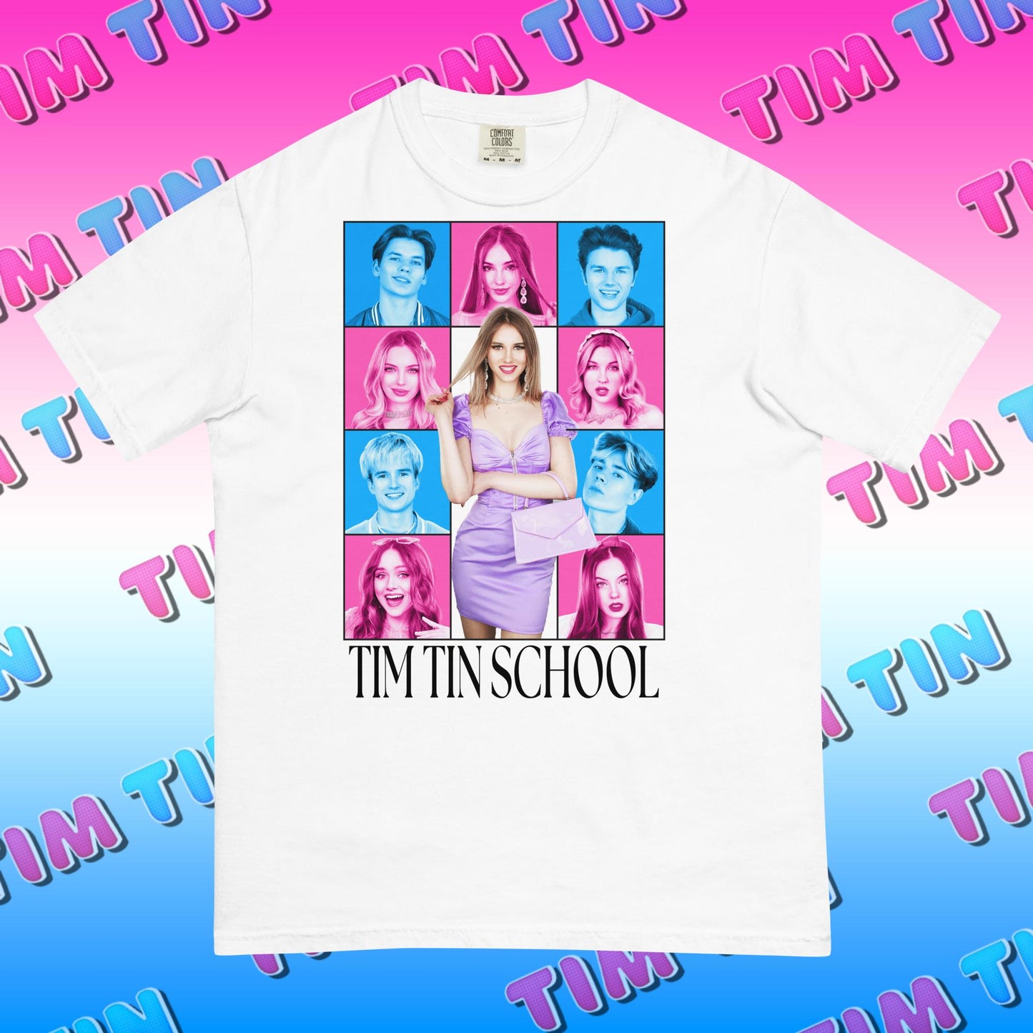 T-SHIRT TIM TIN SCHOOL "EVA"