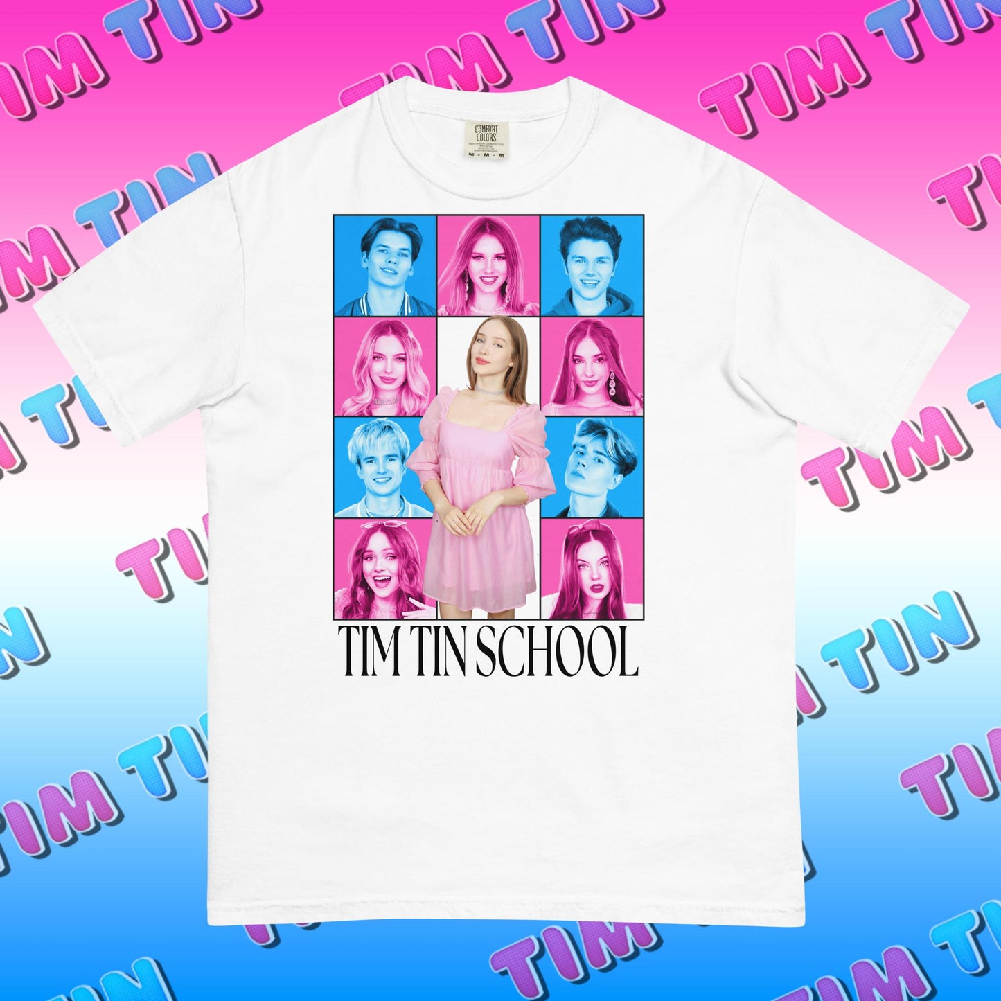 T-SHIRT TIM TIN SCHOOL "Cindy"