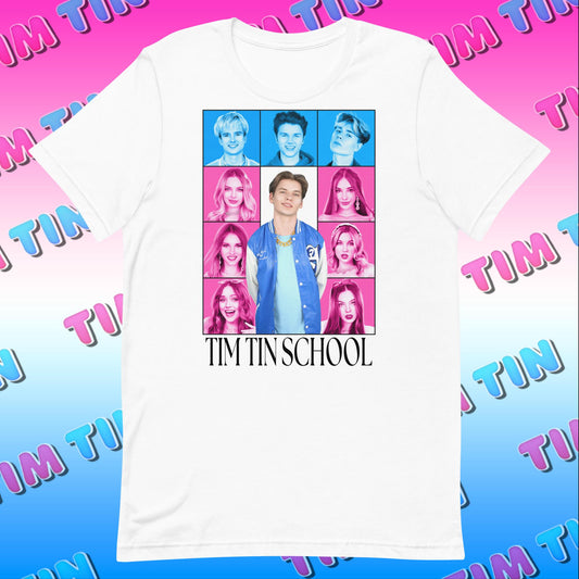 T-SHIRT TIM TIN SCHOOL "NATE"