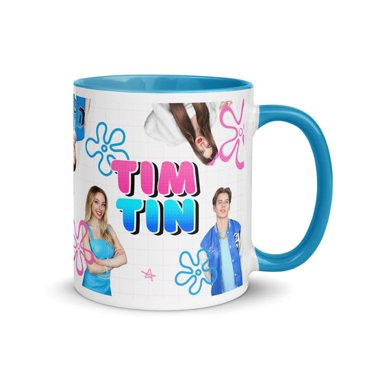 MUG WITH COLOR INSIDE "TIM TIN SCHOOL"