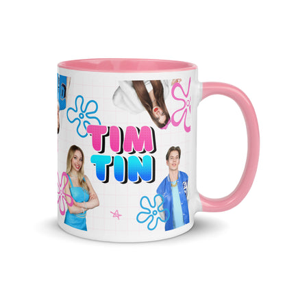 MUG WITH COLOR INSIDE "TIM TIN SCHOOL"