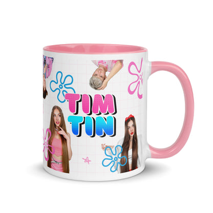 MUG WITH COLOR INSIDE "TIM TIN SCHOOL"